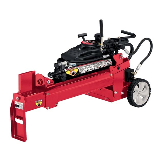 User Manuals: MTD compact log splitter Hydraulic