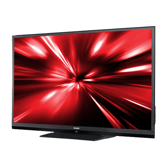 Sharp Aquos LC-80LE633U Service Manual