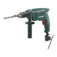 Metabo SBE 601 Operating Instructions Manual