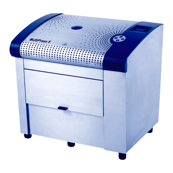 LPKF MultiPress S Operating Manual