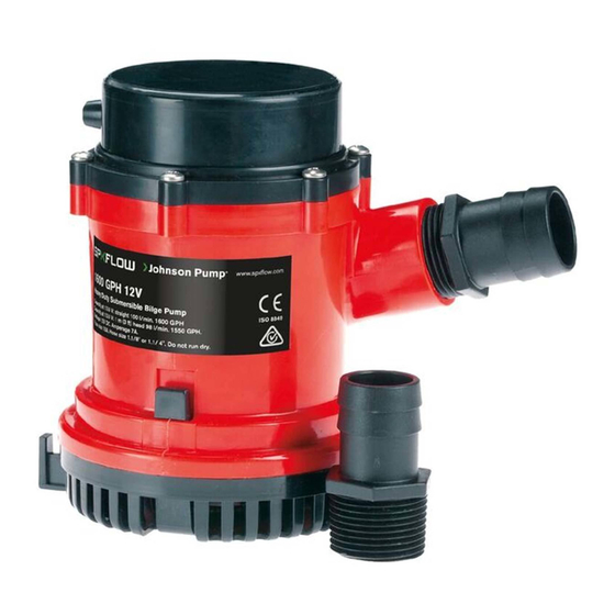 SPX FLOW 1600 GPH Instruction Manual