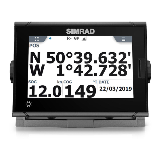 Simrad P2005 Operator's Manual