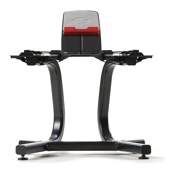 Nautilus Bowflex SelectTech Stand User Manual