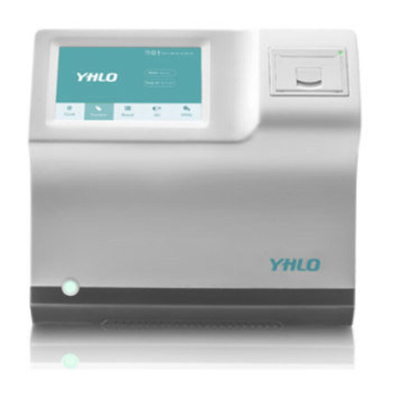 YHLO BIOTECH VISION ESR Operation Manual