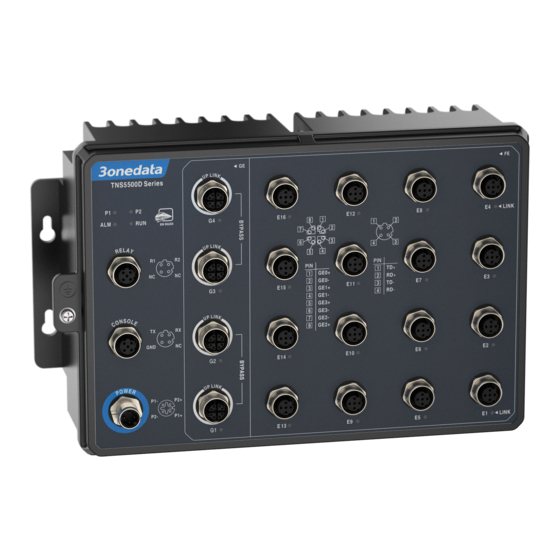 3onedata TNS5500D Series Quick Installation Manual