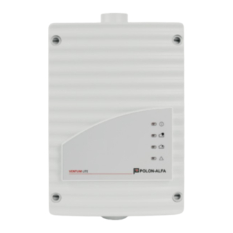 Polon-Alfa VENTUM PRO LITE SL Manuals