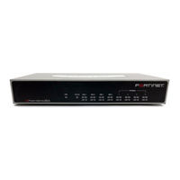 Fortinet FortiGate 100A Administration Manual