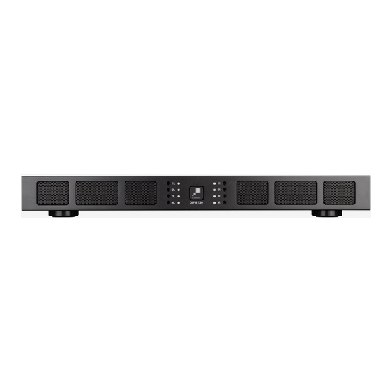 Sonance DSP 8-130 MKII SONAMP Instruction Manual