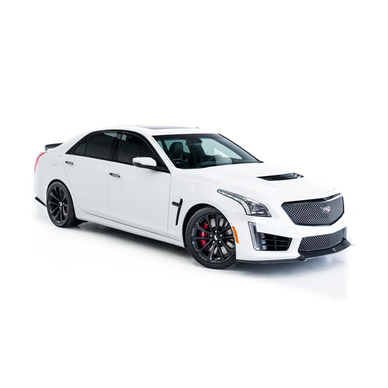 Cadillac CTS Owner's Manual