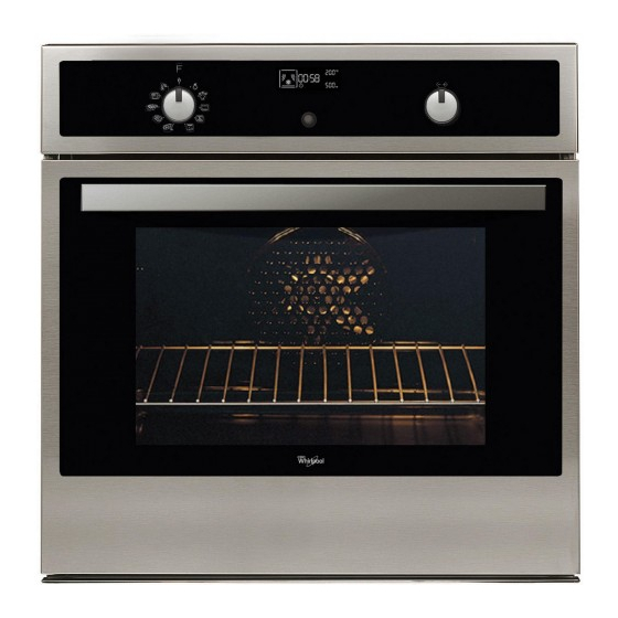 Whirlpool AKZ 232 User And Maintenance Manual