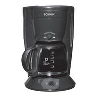Bomann KA 153 CB Instruction Manual & Guarantee