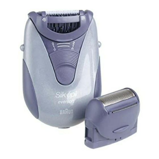 Braun Silk·épil EverSoft 2350 Owner's Manual