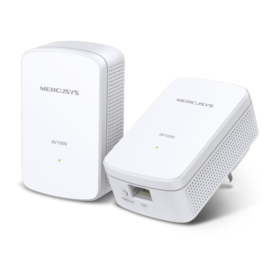 Mercusys MP500 KIT Quick Installation Manual