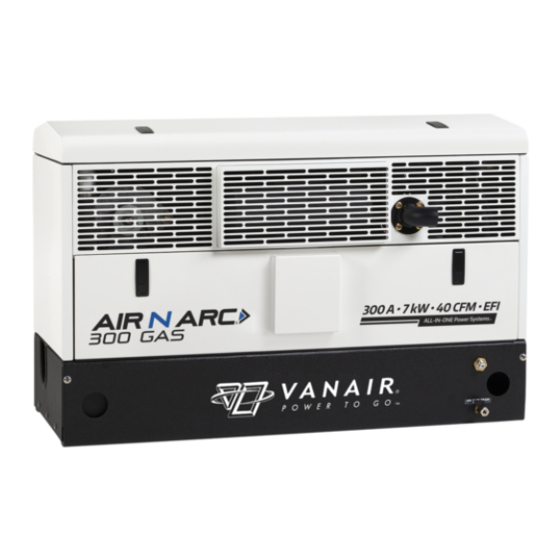 Vanair AIR N ARC RELIANT 300 Series Manuals