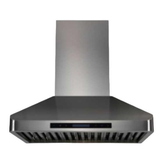 User Manuals: Tecnogas TNP HD ZEUS 1 Ventilation Hood