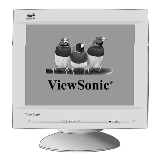 ViewSonic P225 User Manual