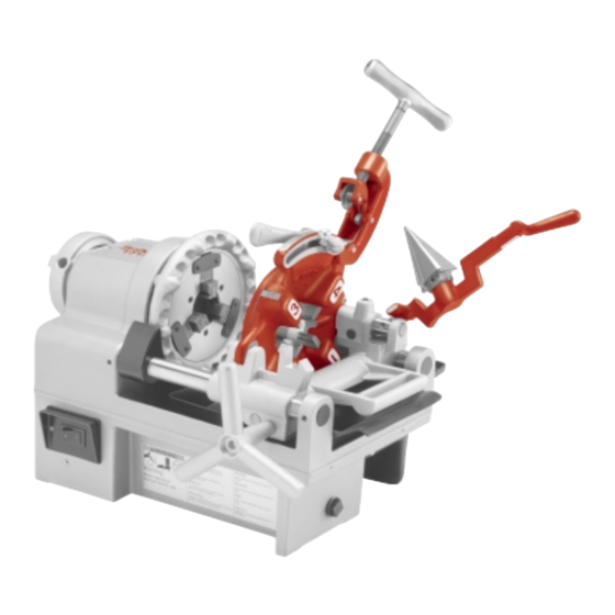 RIDGID 1215 Operator's Manual
