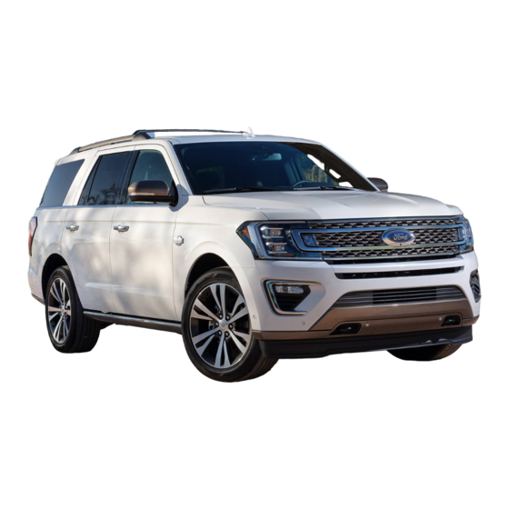 Ford Expedition 2020 Owner's Manual