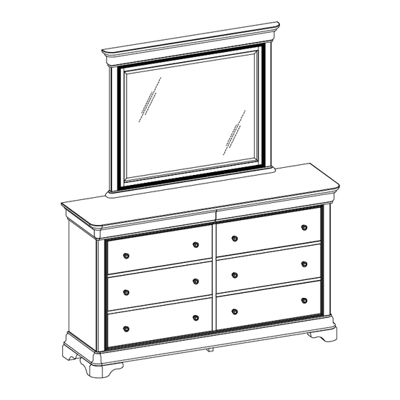 Furniture Values International aspenhome I3290-462 Assembly Instructions