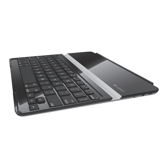 Logitech Cover Getting Started Manual