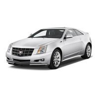 Cadillac 2011 CTS COUPE Owner's Manual