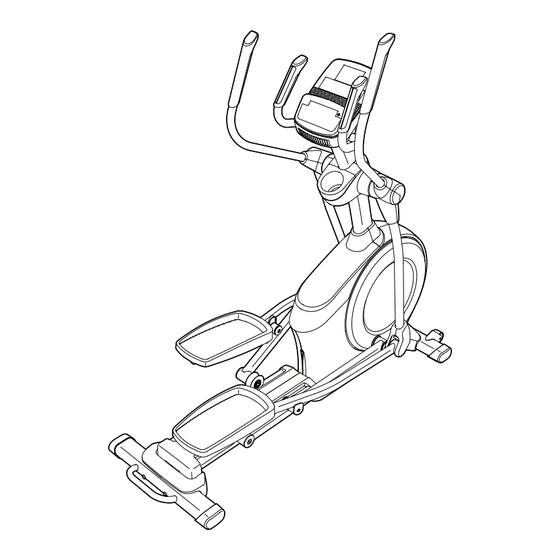 NordicTrack E 8.0 Elliptical Manual