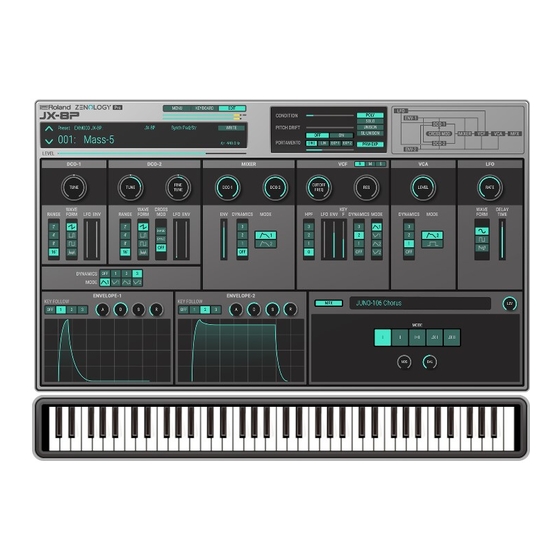Roland JX-8P Owner's Manual