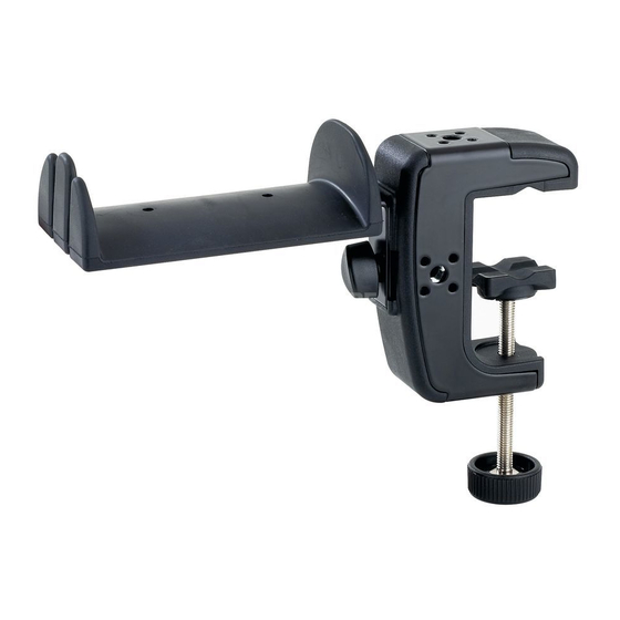 Konig & Meyer 16085 Quick Start Manual
