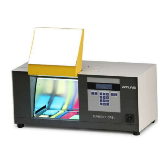 Atlas SunCool CPS+ Operating Manual