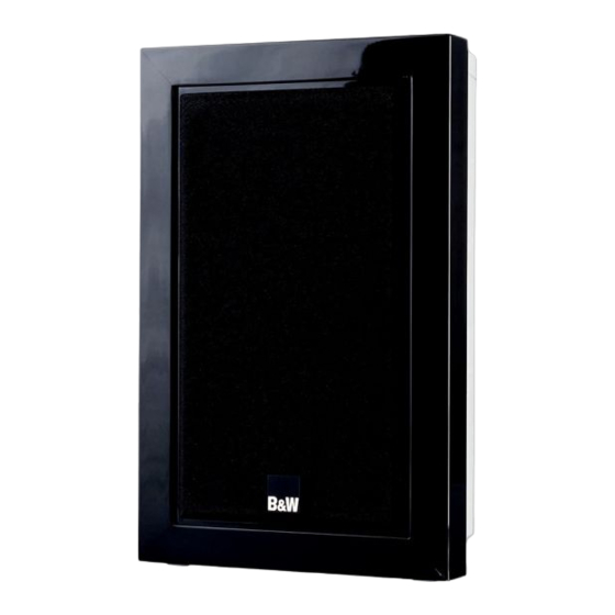 Bowers & Wilkins 4 Owner's Manual