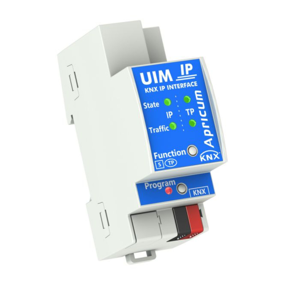 Apricum UIMip Manuals
