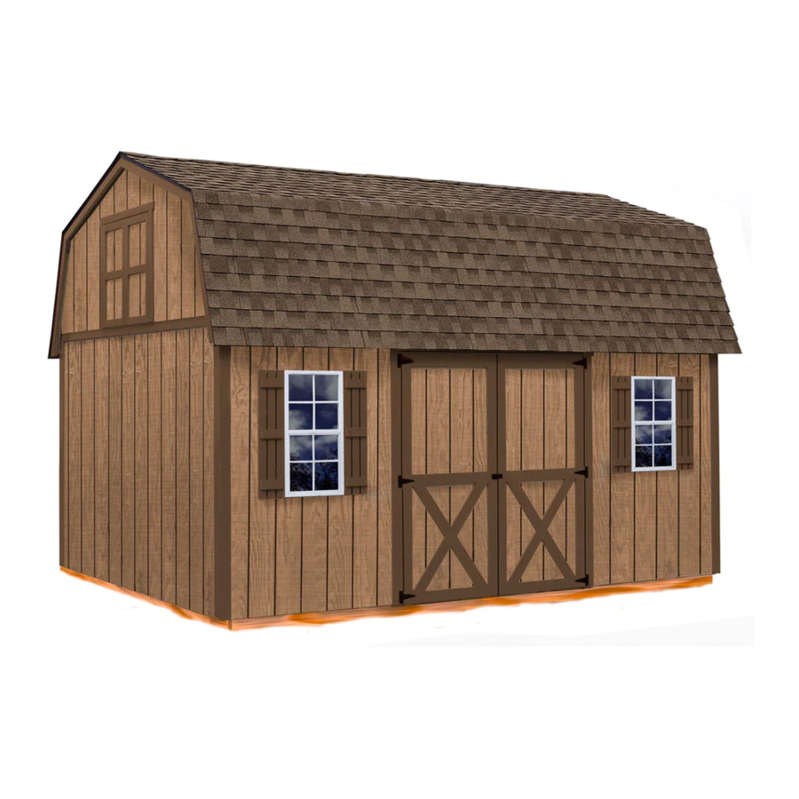 Best Barns the Homestead-R Assembly Book