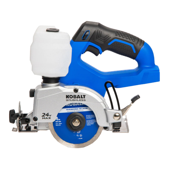 Kobalt KTSH 124B-03 Manual