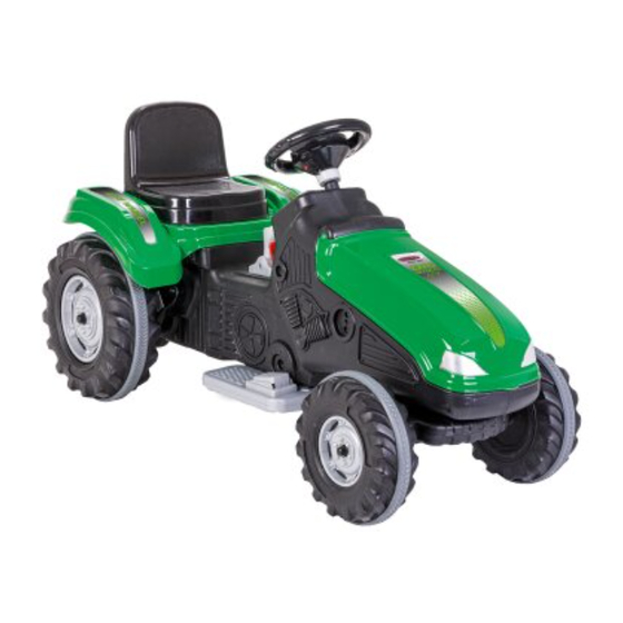 Jamara Ride on Traktor Big Wheel 12V Instruction Manual