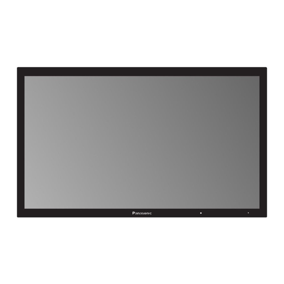 Panasonic TH-103PF12E Specifications