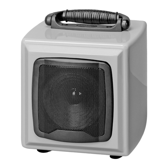 RCS AUDIO-SYSTEMS SCHOOL-CUBE 100 PWA Series Operating Instructions Manual