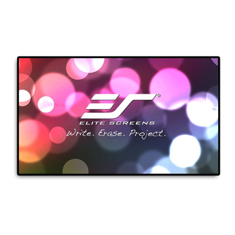 Elite Screens Insta-DE2 Series User Manual