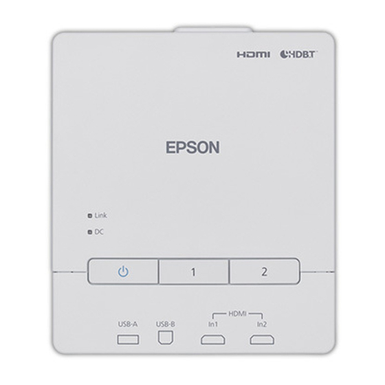 Epson ELPHD02 Manuals