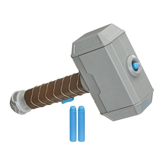 Hasbro NERF Power Moves Marvel Avengers Thor Hammer Strike Quick Start Manual