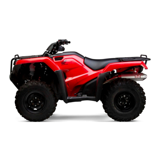 Yoshimura Honda Rancher 324200C550 Manual