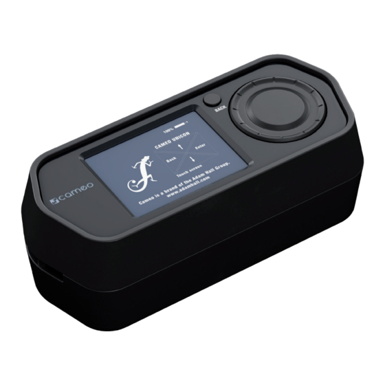 Cameo UNICON User Manual