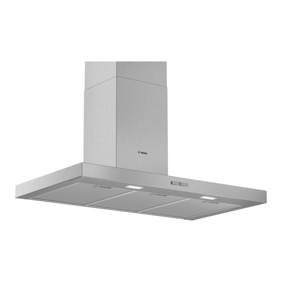 Bosch DWB94BC50B Instructions For Installation And Use Manual