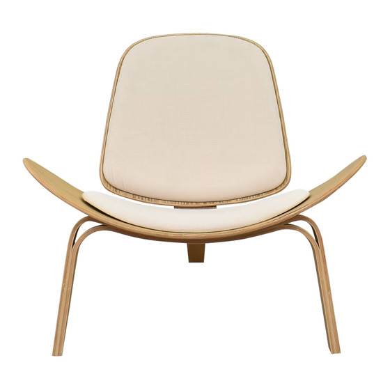 Inside Weather VITA LOUNGE CHAIR Manual