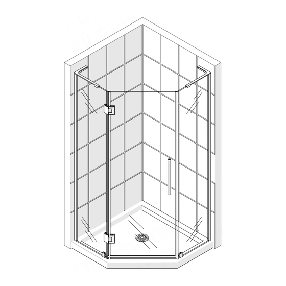 Dreamline PRISM PLUS SHEN-2634340 Series Installation Instructions Manual