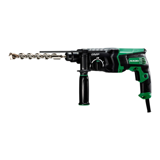HIKOKI DH 28PCY Handling Instructions Manual