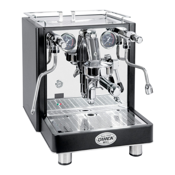 Quick MILL 1006 ESSENCE User And Maintenance Manual
