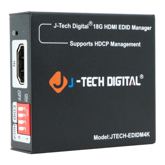 J-Tech Digital JTD-3074 User Manual