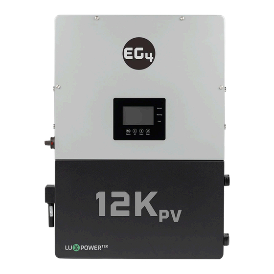 EG4 LUXPOWER TEK IV-8000-HYB-AW Connection Manual