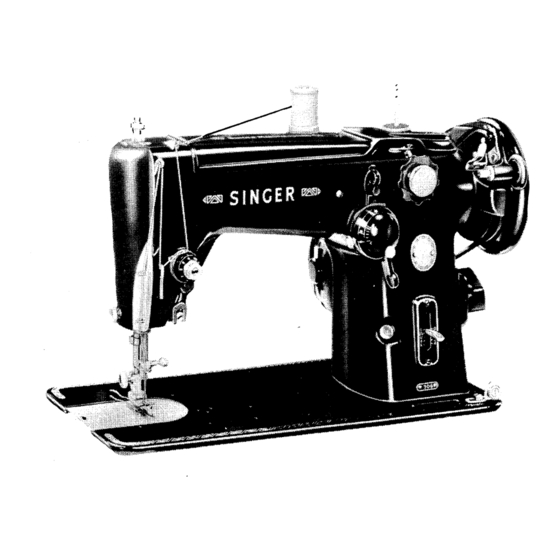 Singer Automatic 306K Instructions For Using Manual