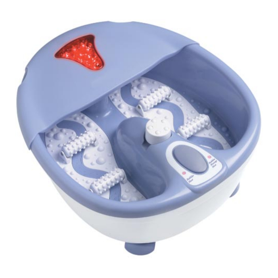 HoMedics FootSalon Deluxe PB-100 Instruction Manual